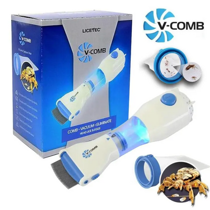 Anti Lice Comb Machine With 4 Filters and Steel Comb