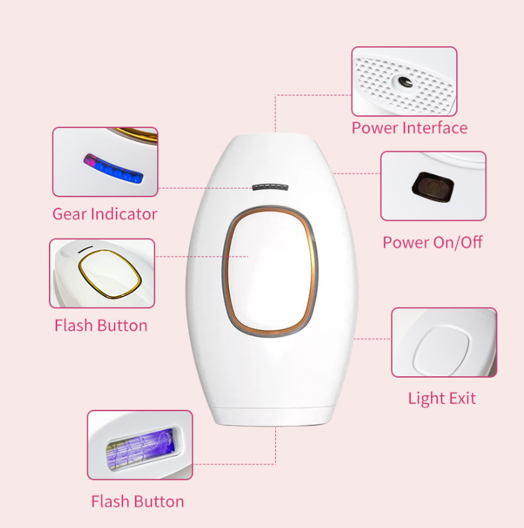 IPL Hair Removal Device for Women – At-Home Hair Reduction & Smooth Skin